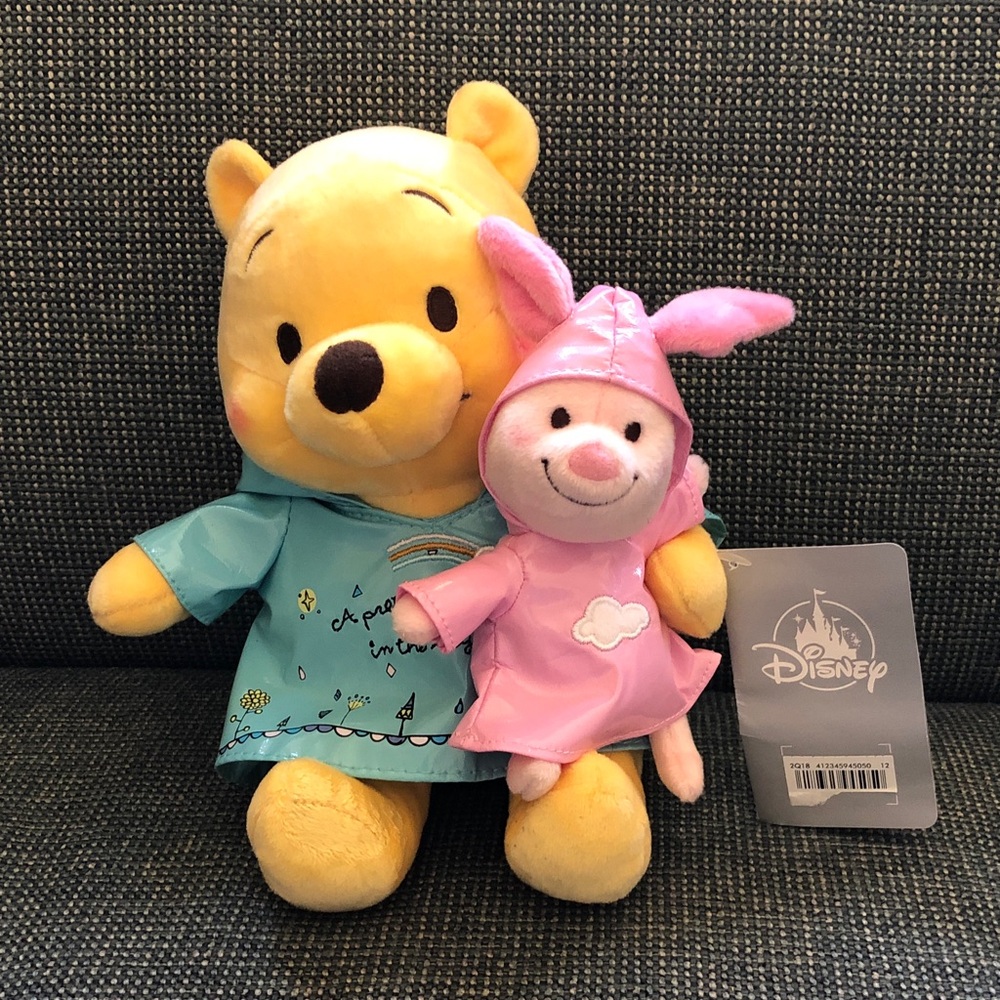 Disney Winnie the Pooh & Piglet Plush Set